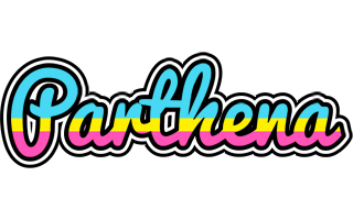Parthena circus logo