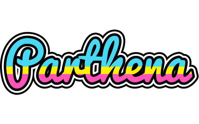 Parthena circus logo