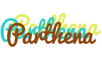 Parthena cupcake logo