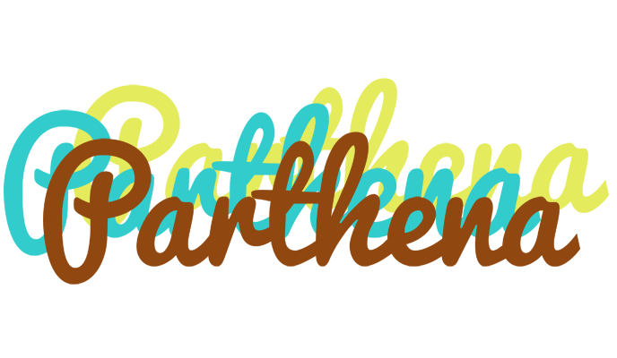 Parthena cupcake logo