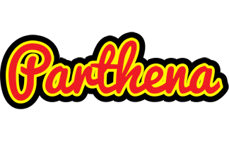Parthena fireman logo