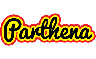 Parthena flaming logo
