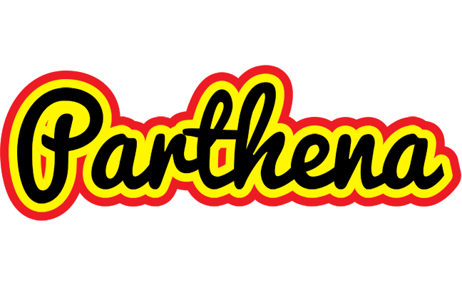Parthena flaming logo