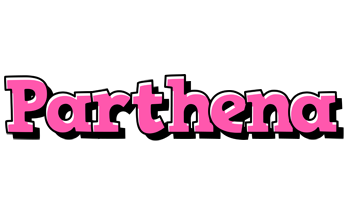 Parthena girlish logo