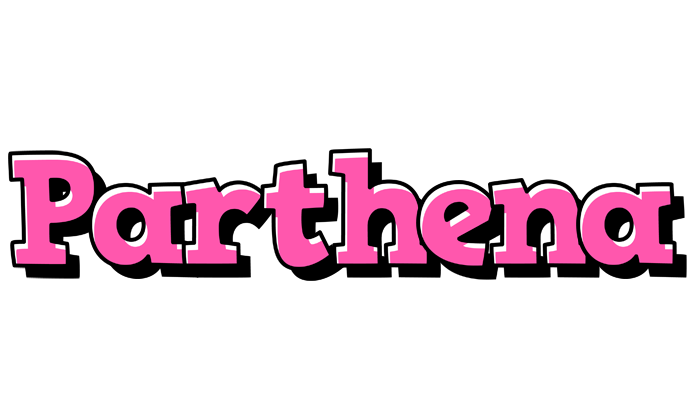 Parthena girlish logo