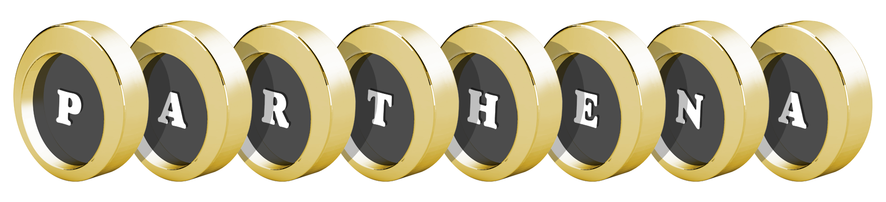 Parthena gold logo