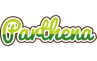 Parthena golfing logo