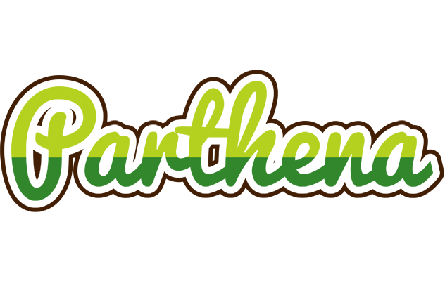 Parthena golfing logo