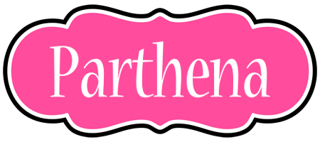 Parthena invitation logo