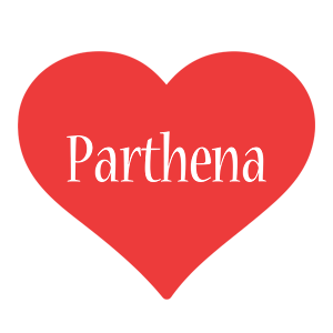 Parthena love logo