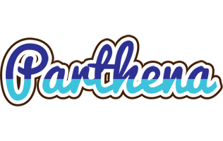 Parthena raining logo