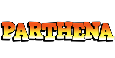Parthena sunset logo