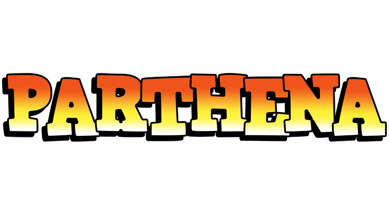 Parthena sunset logo