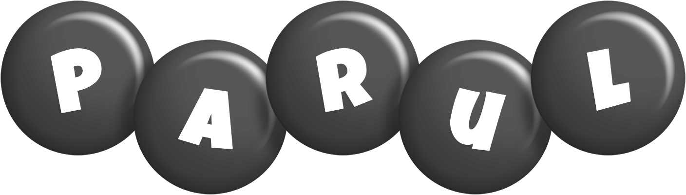 Parul candy-black logo