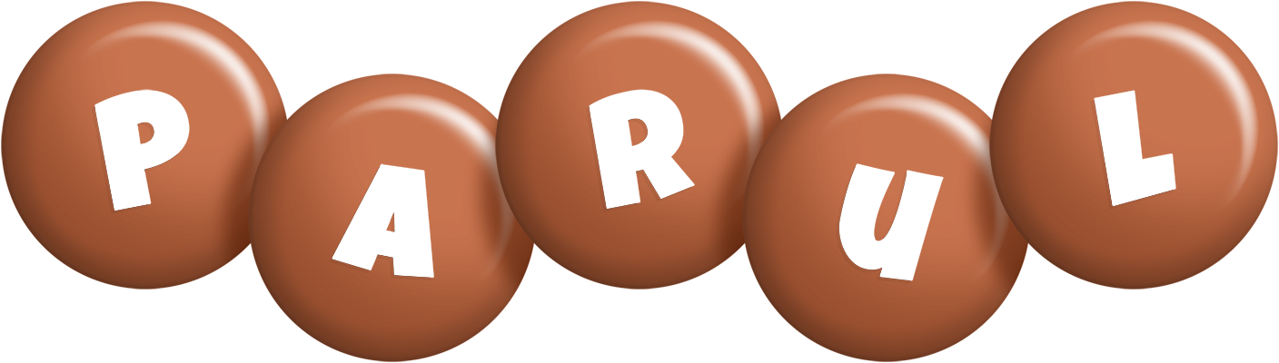 Parul candy-brown logo
