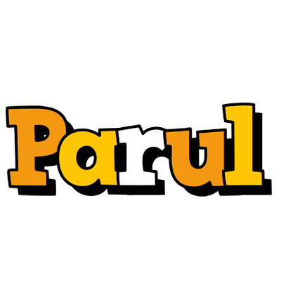 Parul cartoon logo
