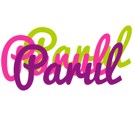 Parul flowers logo
