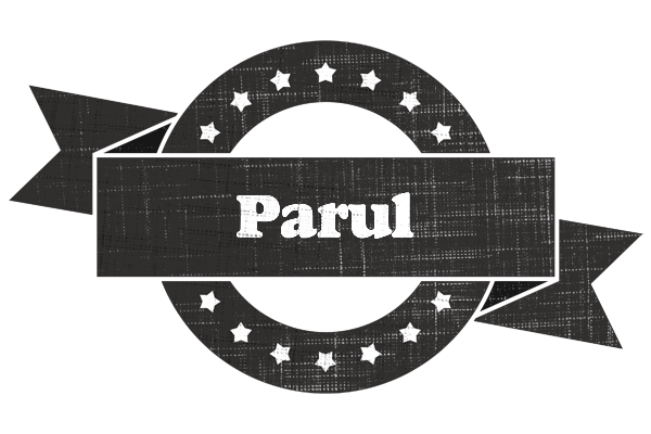 Parul grunge logo