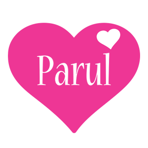 Parul love-heart logo