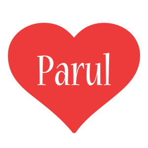 Parul love logo