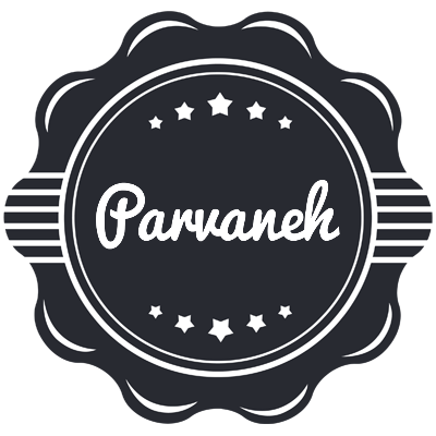 Parvaneh badge logo