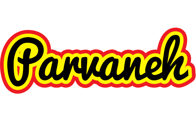 Parvaneh flaming logo