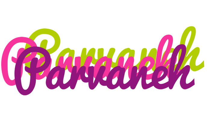 Parvaneh flowers logo