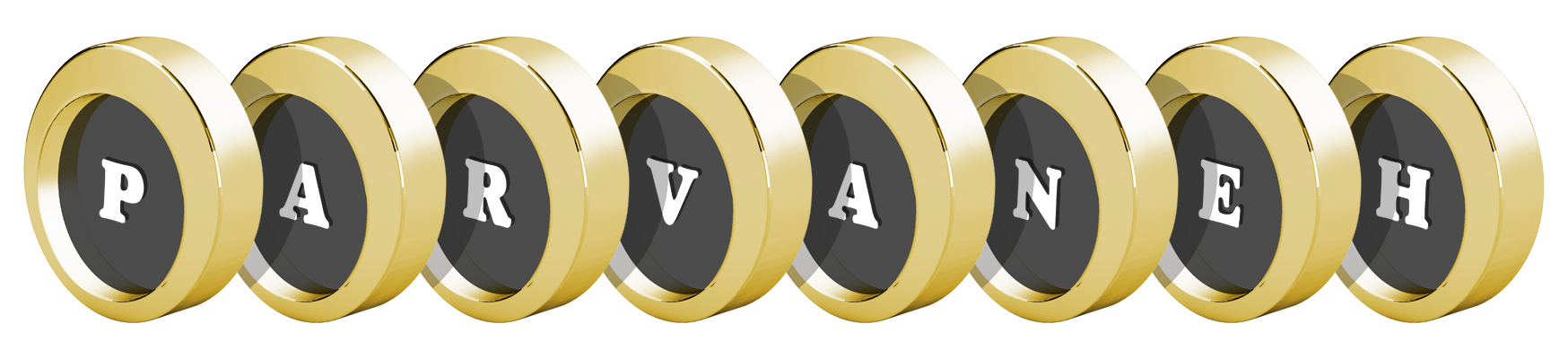 Parvaneh gold logo
