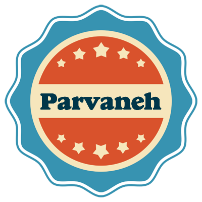 Parvaneh labels logo
