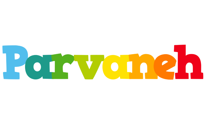 Parvaneh rainbows logo