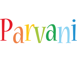 Parvani birthday logo