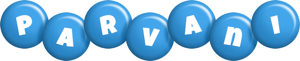 Parvani candy-blue logo