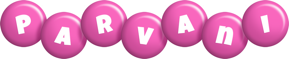 Parvani candy-pink logo