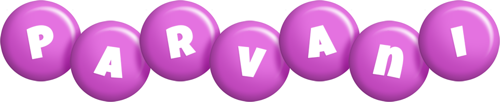 Parvani candy-purple logo