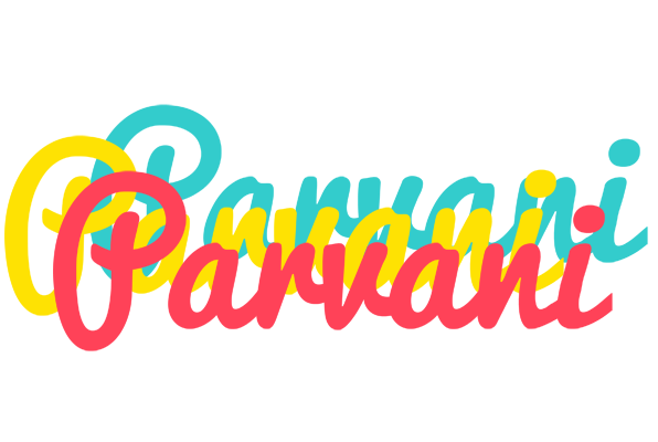 Parvani disco logo