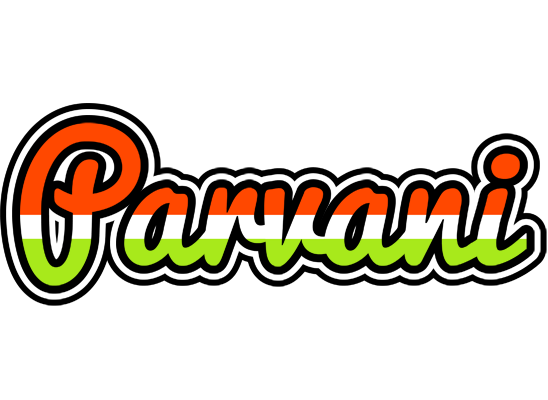 Parvani exotic logo
