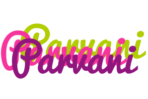 Parvani flowers logo