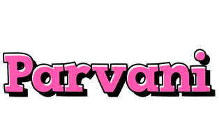 Parvani girlish logo