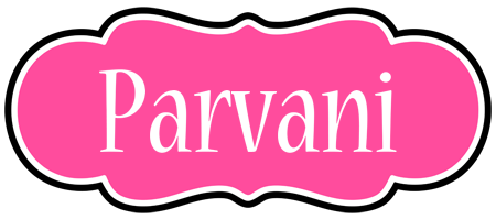 Parvani invitation logo