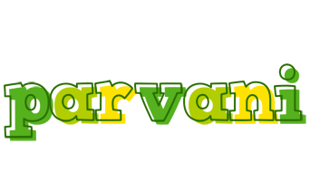 Parvani juice logo