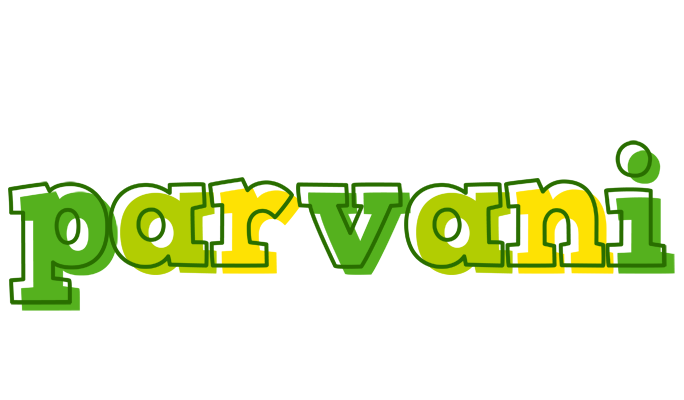 Parvani juice logo