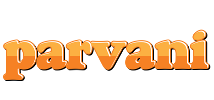 Parvani orange logo