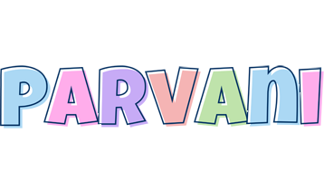 Parvani pastel logo