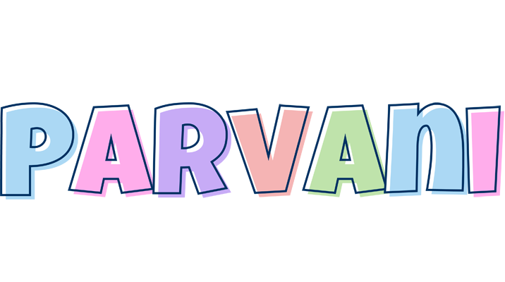 Parvani pastel logo