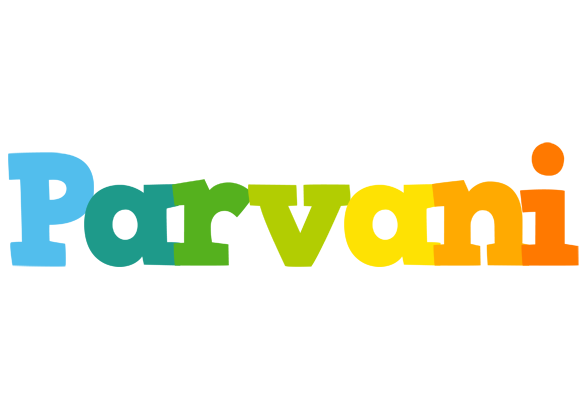 Parvani rainbows logo