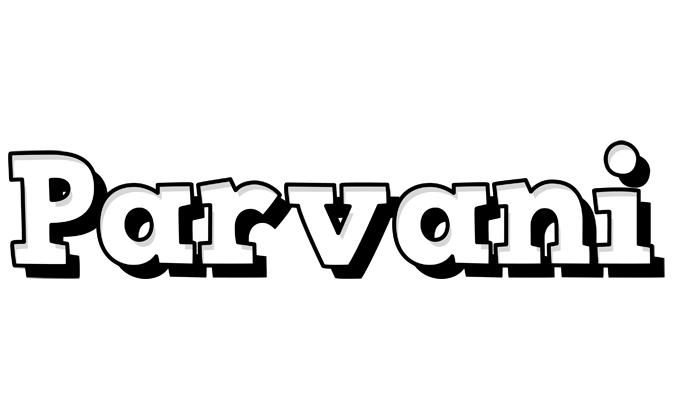 Parvani snowing logo