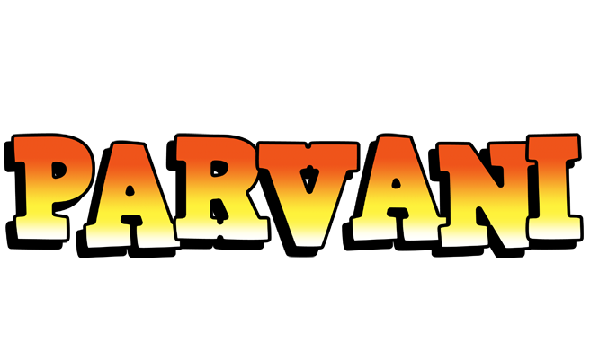 Parvani sunset logo