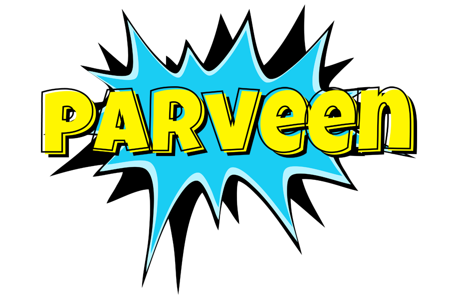 Parveen amazing logo