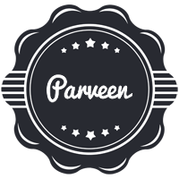 Parveen badge logo