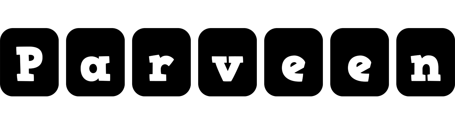 Parveen box logo